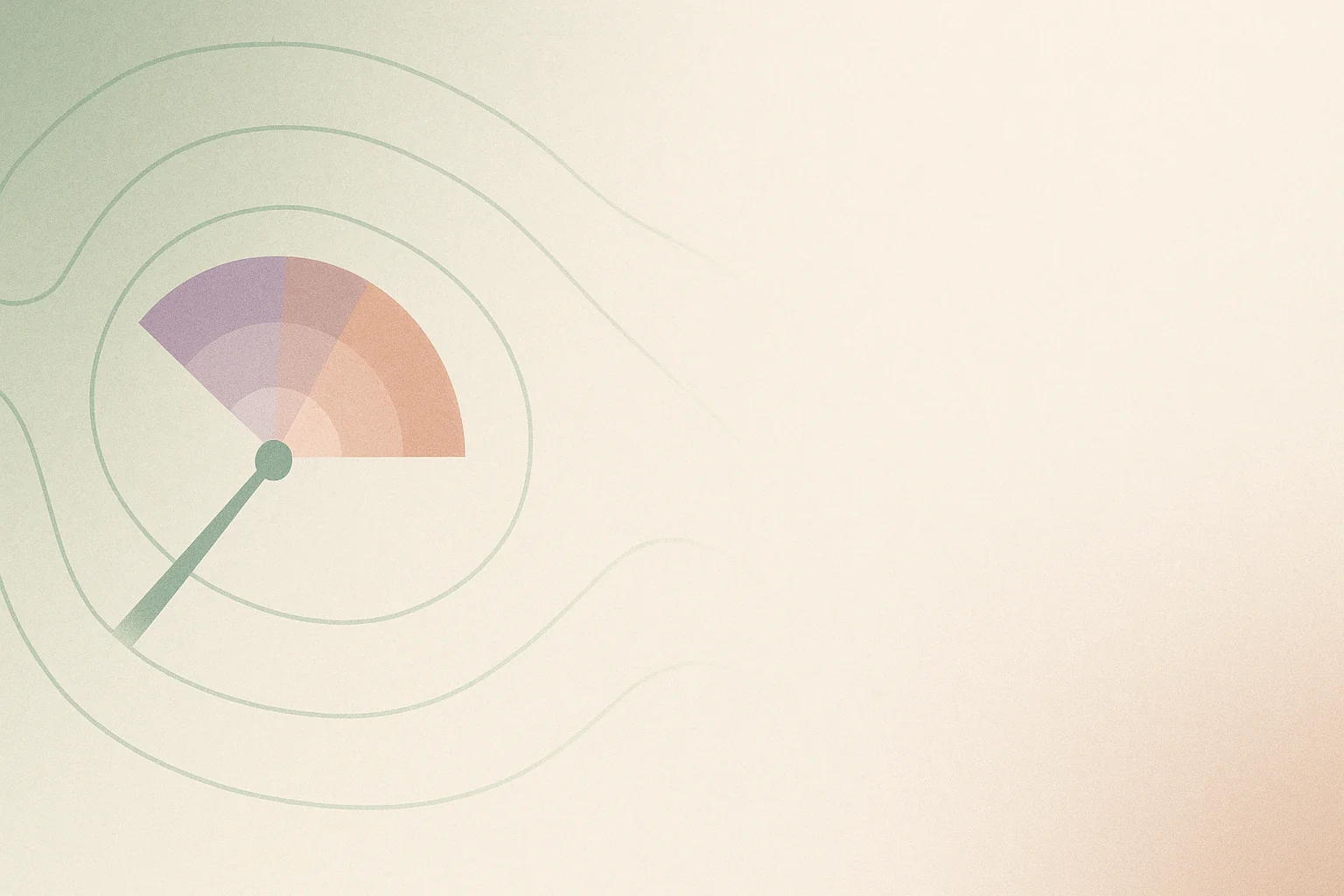 Bold geometric shapes in vivid colors