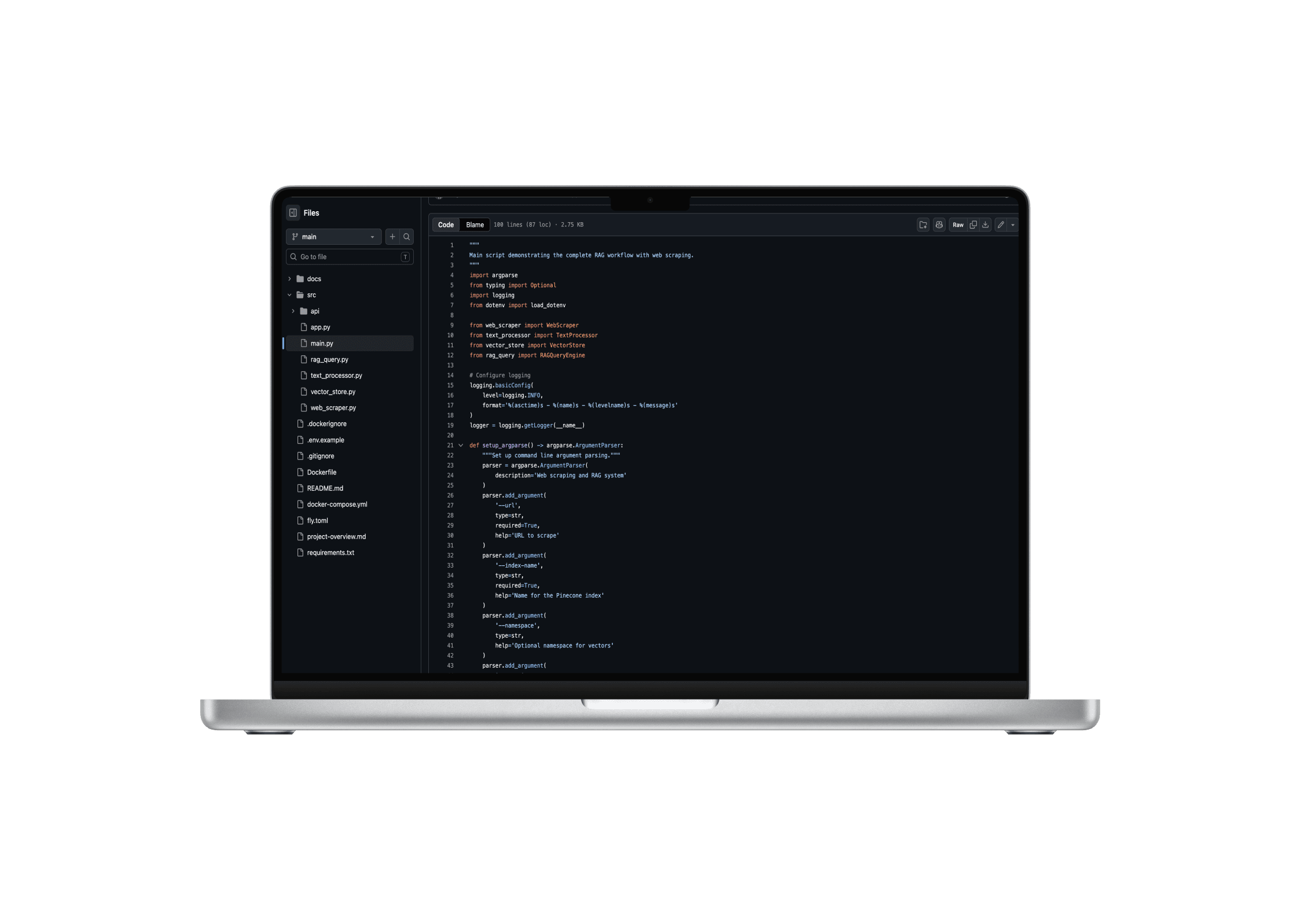 RAG-as-a-Service — production RAG pipeline on Fly.io