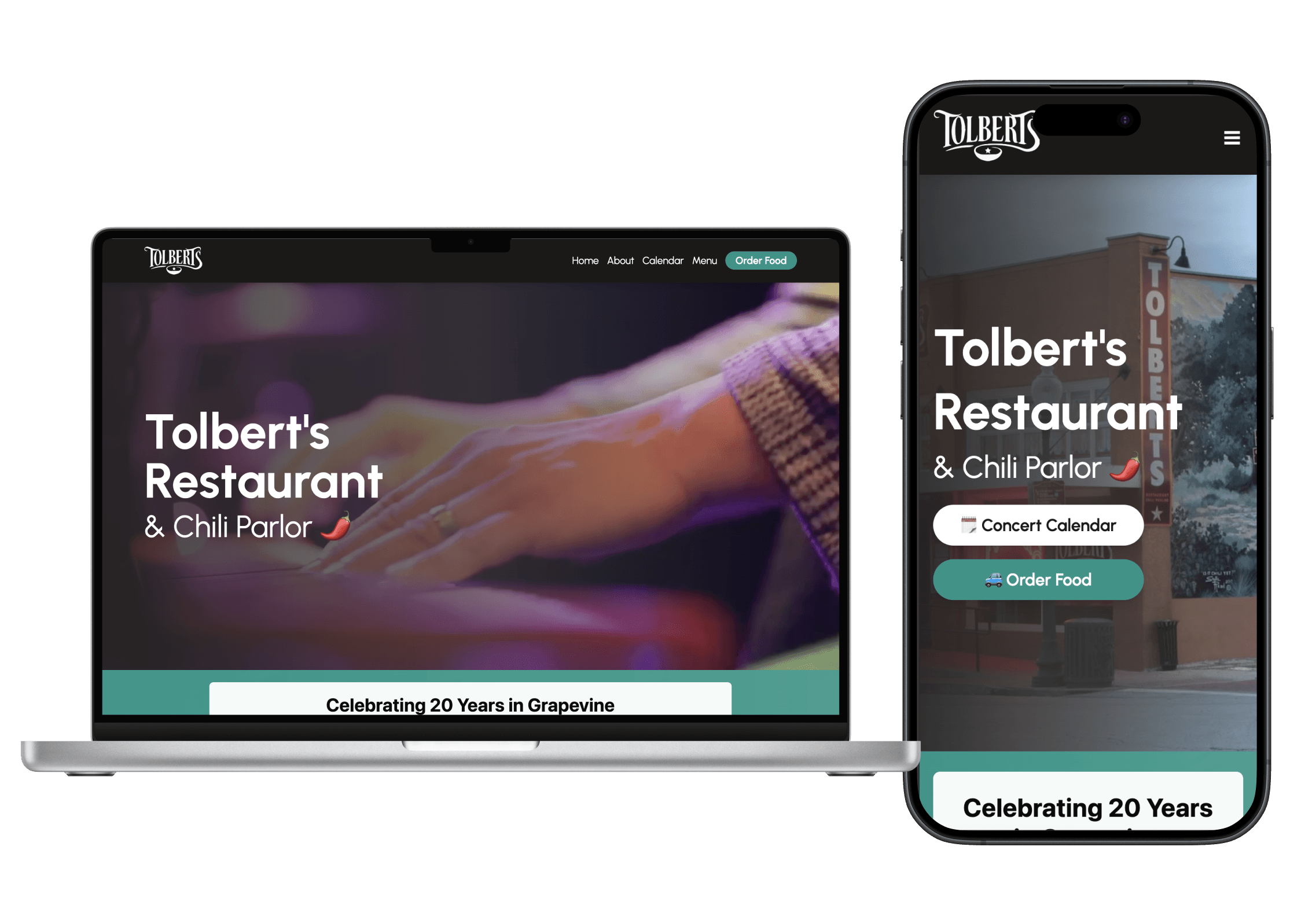 Tolbert's Restaurant — Astro frontend + headless WordPress