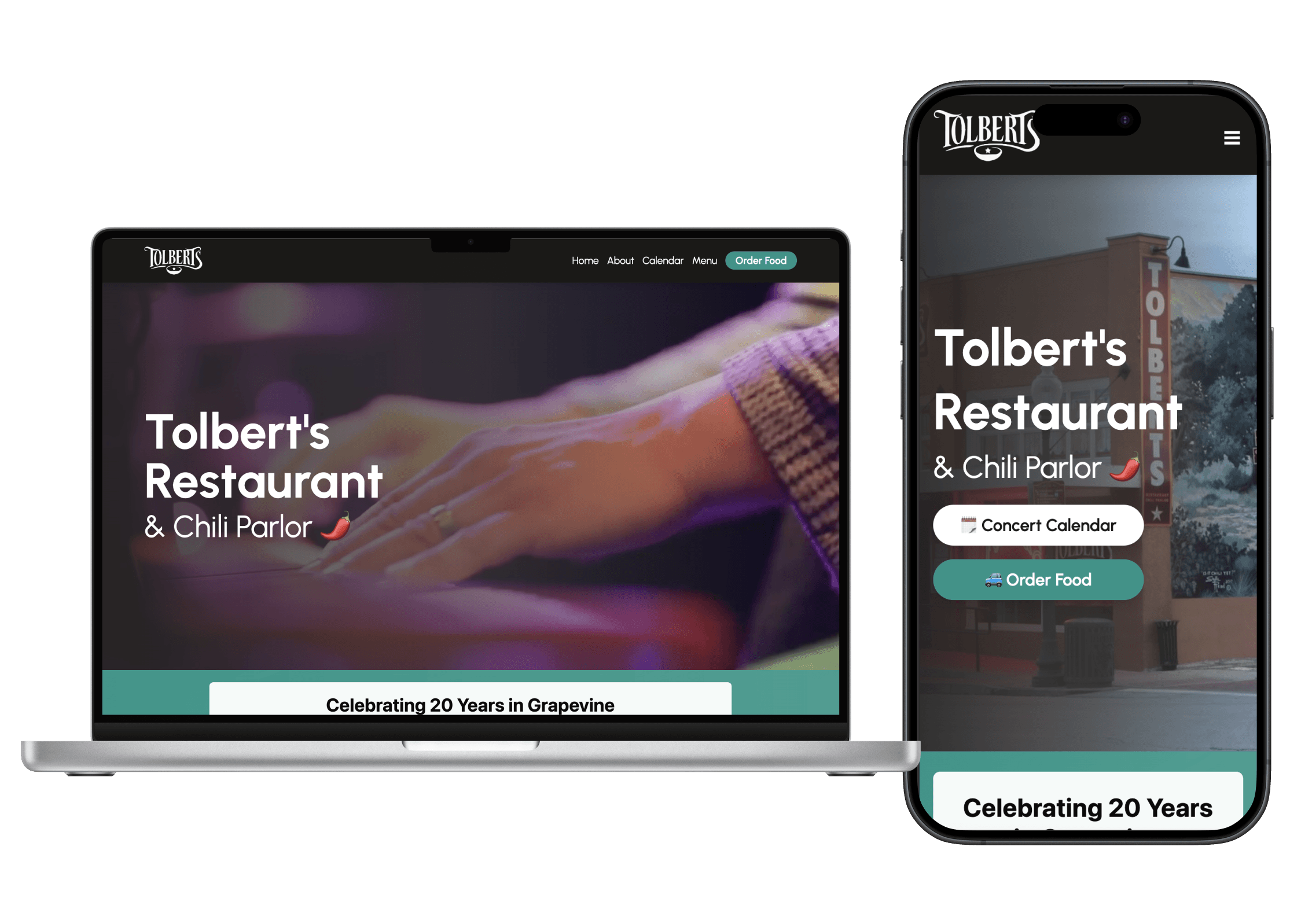 Tolbert's Restaurant — Astro frontend + headless WordPress